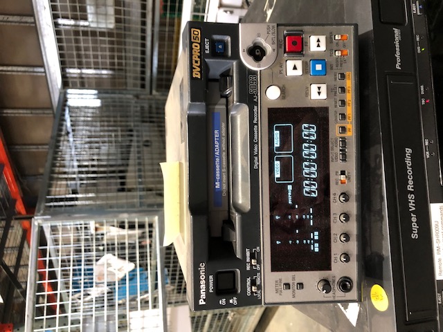 Panasonic AJ-SF-93 Half Rack DVCPro50 Digital VCR (305647)