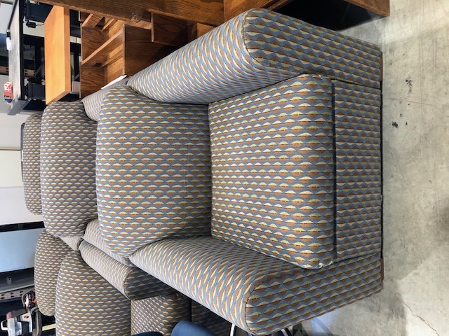 Muli-Shaped Patterned Couch (303785)