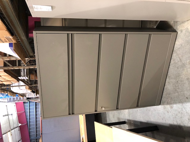 Dark Grey Steelcase Lateral Filing Cabinet (304330)