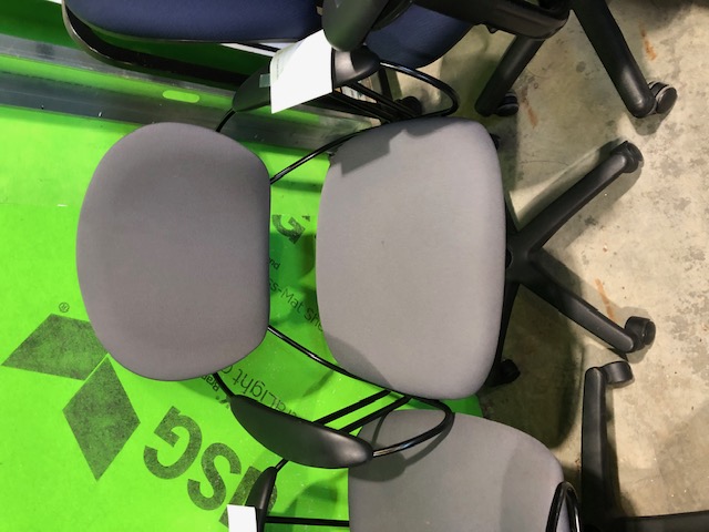 Steelcase Turnstone UNO Grey Office Chair with Adjustable Height (305042)