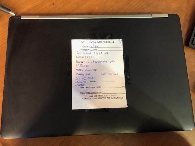 Dell Latitude E5570 (2017)(303842)