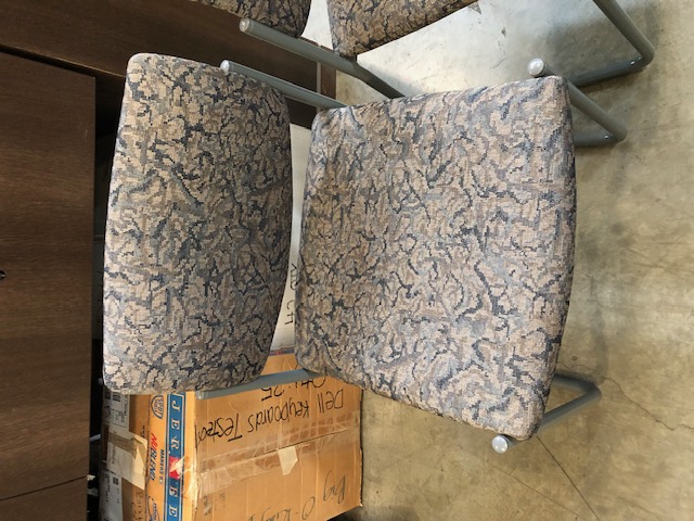 Steelcase Patterned Multicolored chair without armrests (303672)