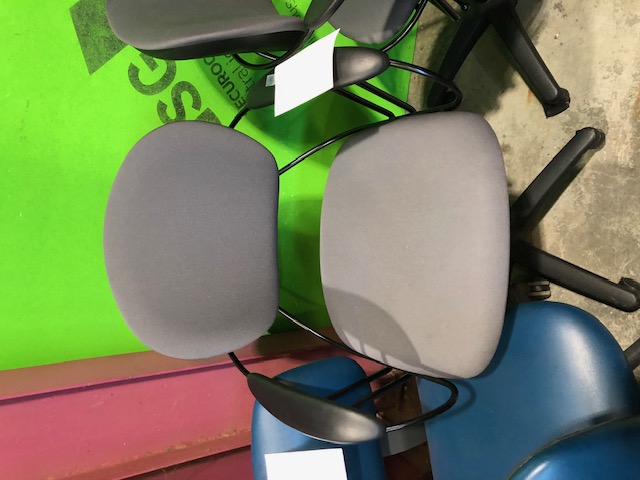 Steelcase Turnstone UNO Grey Office Chair with Adjustable Height (305041)