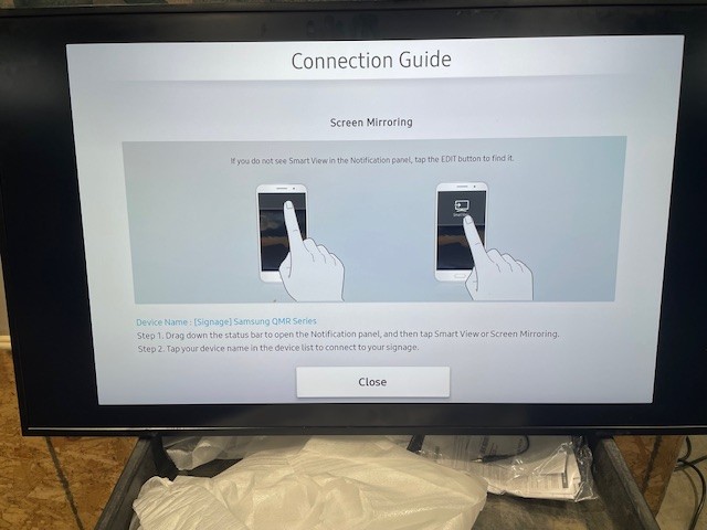 Samsung 43" Commercial Signage/TV $100/EACH QTY:4 (305814)