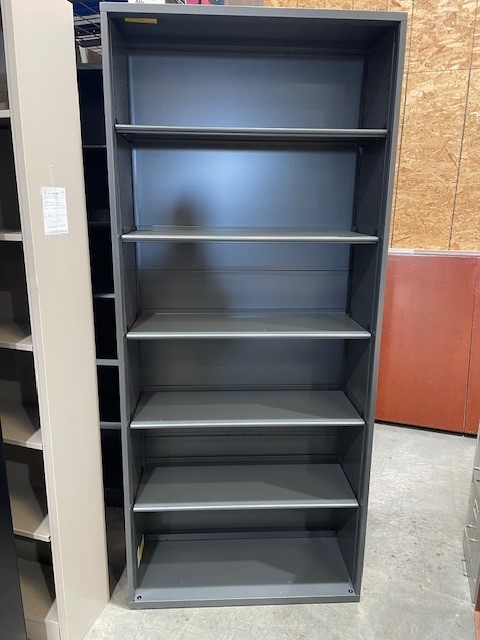 Grey Steelcase Bookcase (304479)