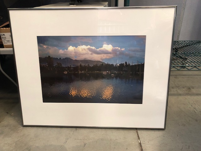 Gene Kennedy "Little Fini Lakes, Sierra Nevada" framed photograph (303310)