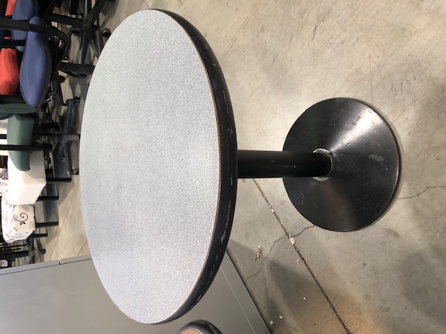 Round Table with Grey Top (305047)