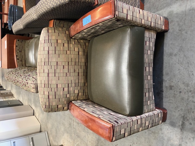 Green Leather Armchair (305477)