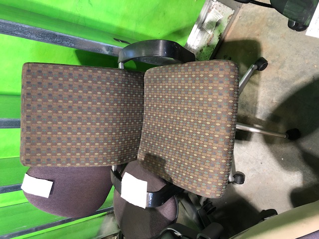 Brown Patterned Office Chair (304484)