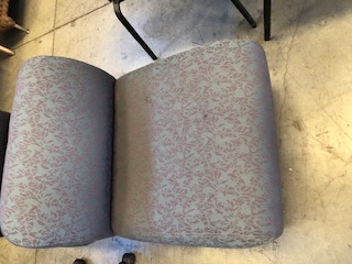 Kimball International Tyba Lounge Chair - Teal Patterned Quantity: 2 Each Costs $15 (302157)